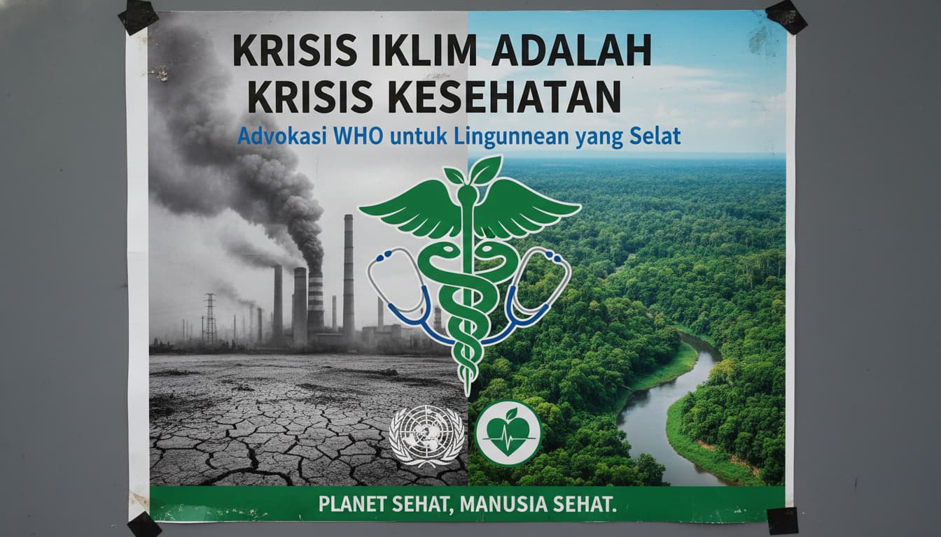 Krisis Iklim adalah Krisis Kesehatan: Advokasi WHO untuk Lingkungan yang Sehat